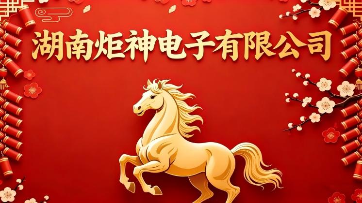 湖南炬神電子祝大家新春快樂、萬事如意